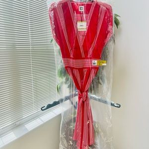 Poppy/Annie White (orange/reddish) Anne Klein Dress (New)